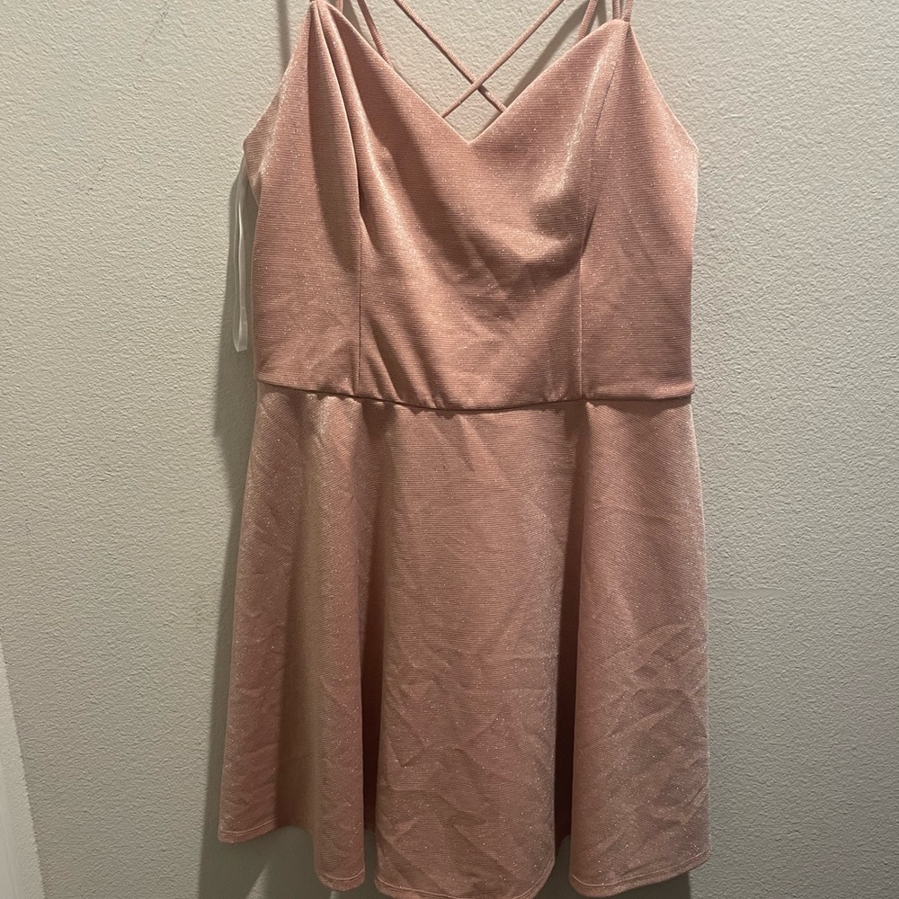 pink sparkly dress